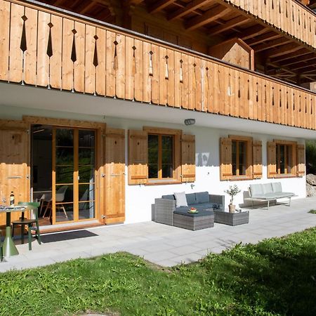 Panoramapark Soleil B Garden Apartment Wengen Exterior foto