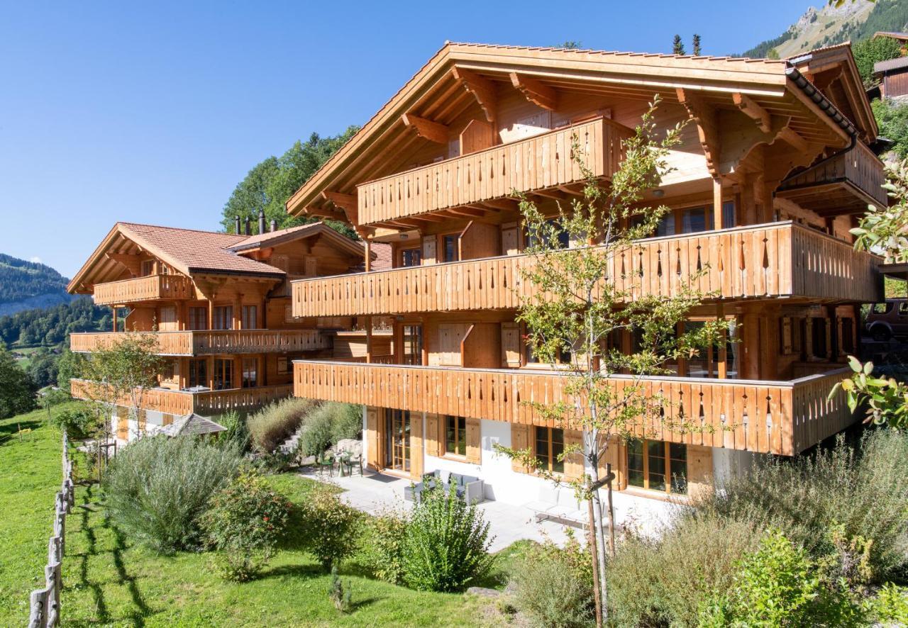 Panoramapark Soleil B Garden Apartment Wengen Exterior foto