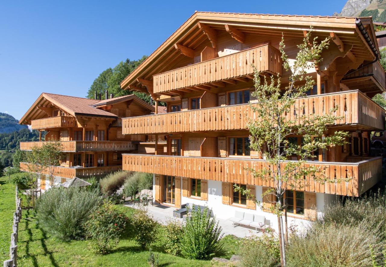 Panoramapark Soleil B Garden Apartment Wengen Exterior foto